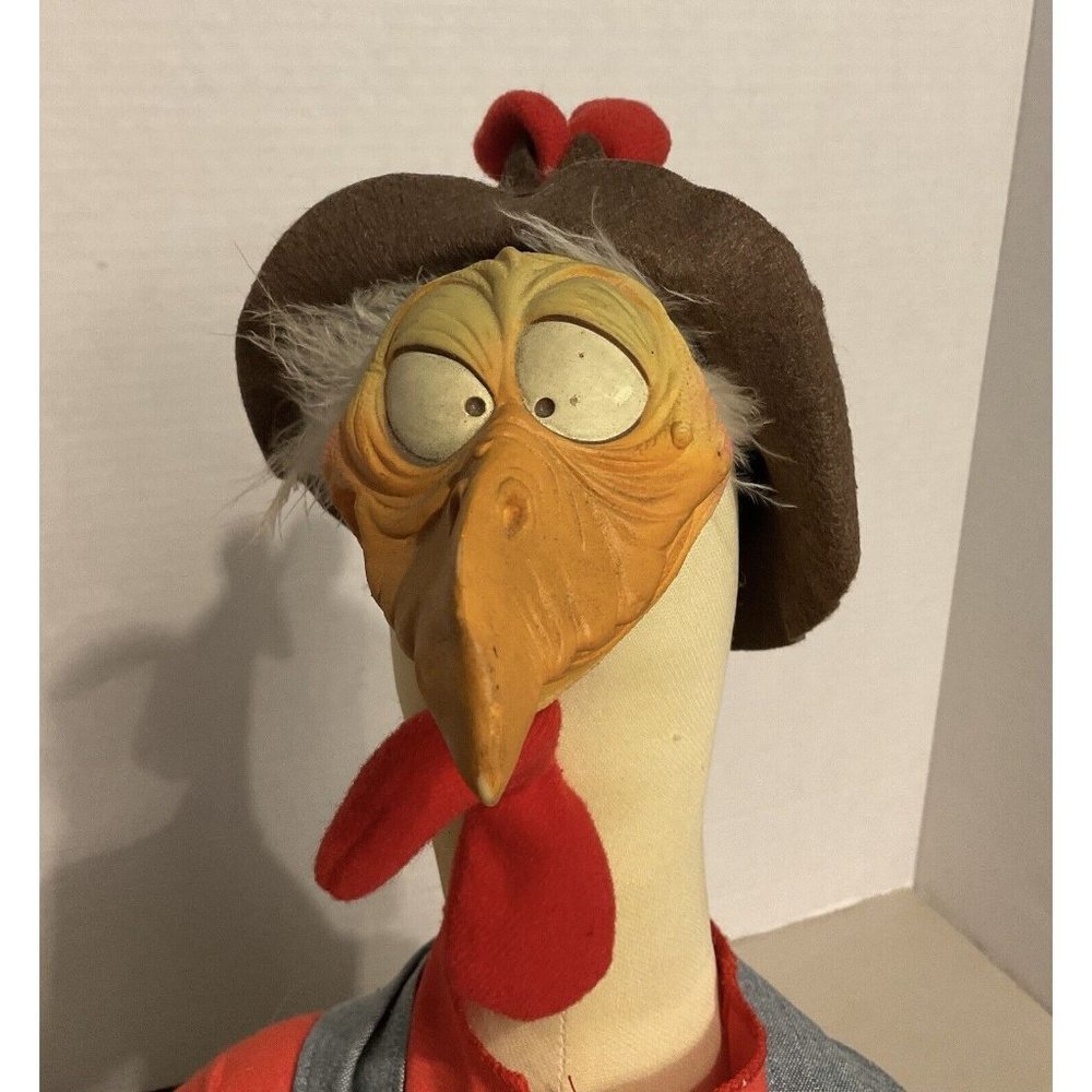 Xavier Roberts Uncle Skeeter By Cabbage Patch Maker Rubber Face 24” Tall